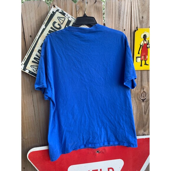 Vintage Y2K Mario Popeye Bart Sylvester buggs cartoon band T-shirt XL - Picture 4 of 6